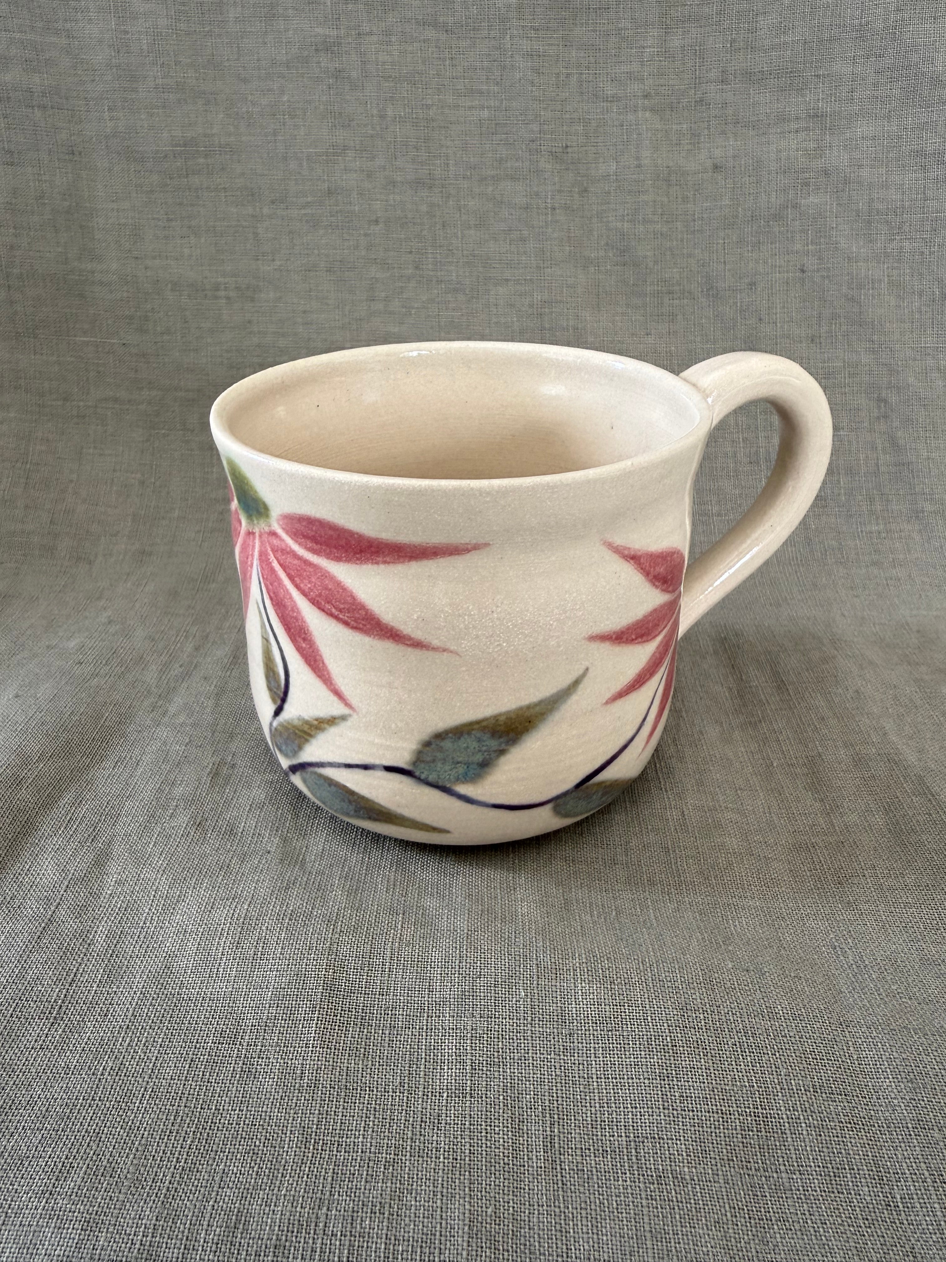 Echinacea Mug Medium in Pink