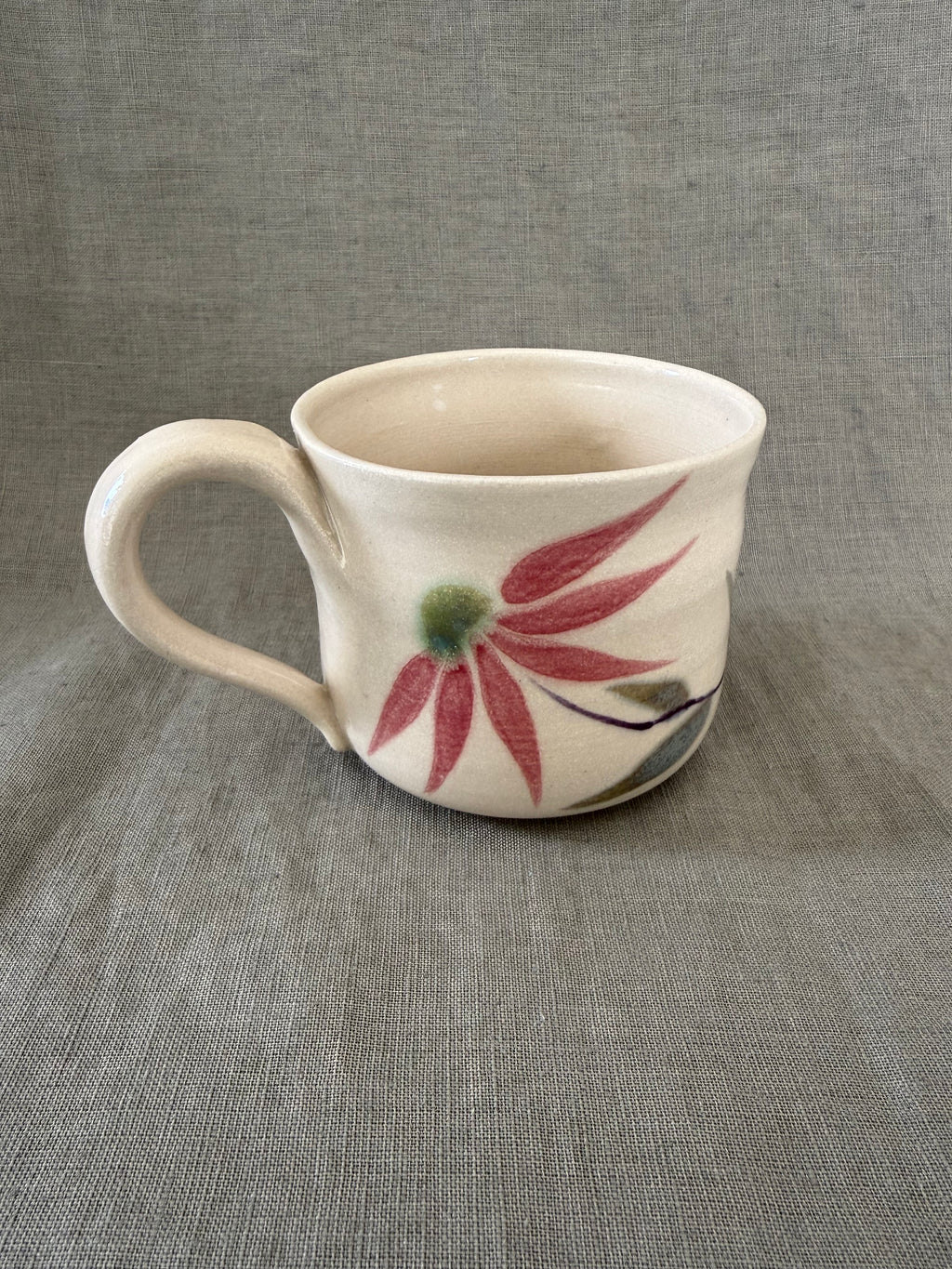 Echinacea Mug Medium in Pink