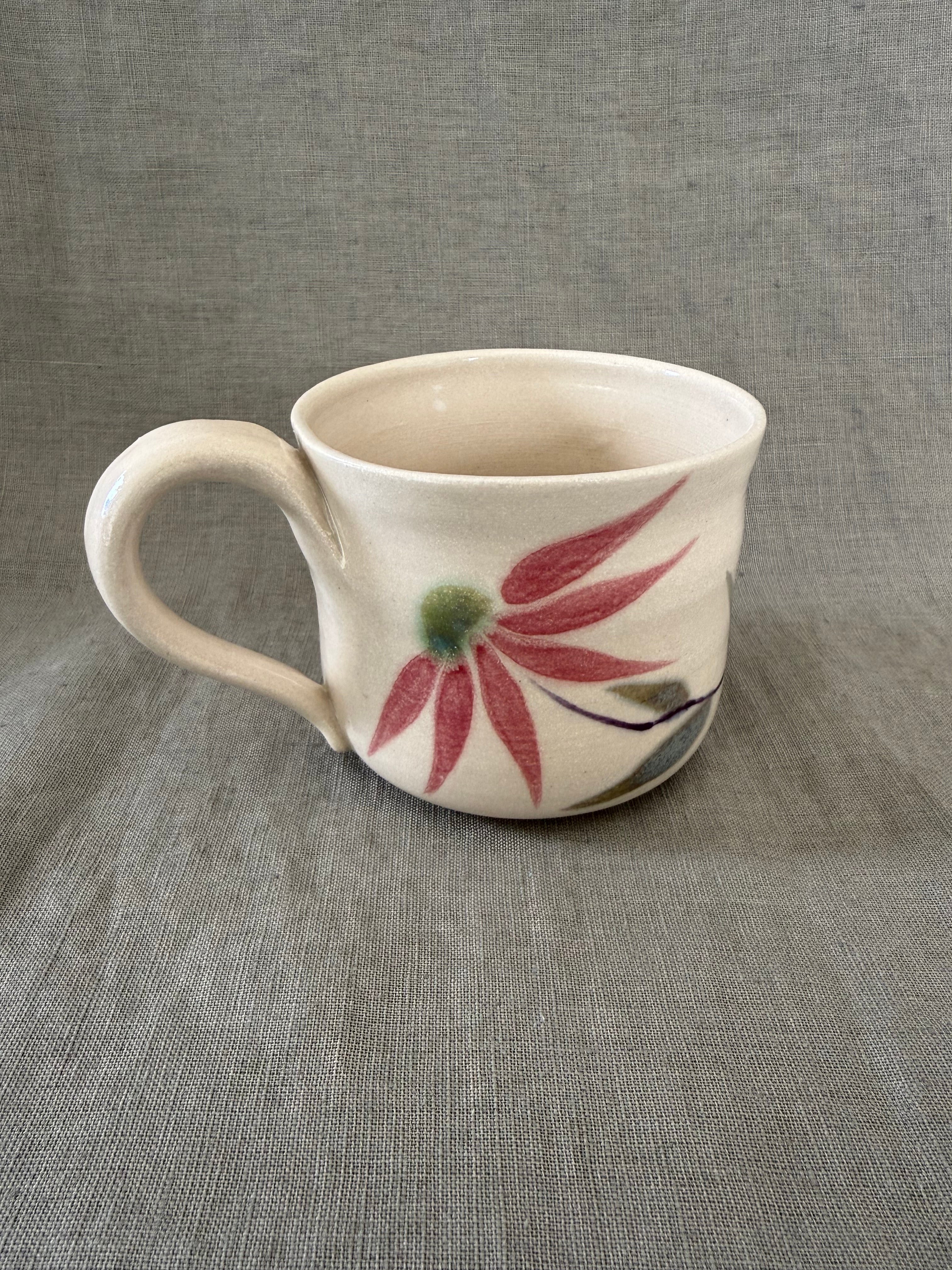Echinacea Mug Medium in Pink