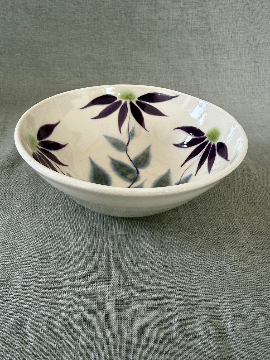 Echinacea Bowl Medium in Purple