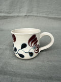 Honeysuckle Mug Small in Merlot
