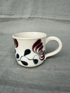 Honeysuckle Mug Small in Merlot