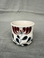 Honeysuckle Mug Small in Merlot